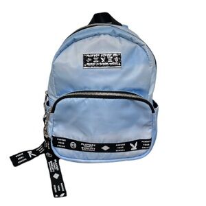 Playboy Backpack Mini Blue and black NWOT